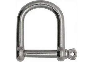 Stainless Steel Wide D Shackle