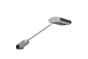 Outdoor Aluminum Silver Exhibition LED Wall Durable Flood Lamp with 30-120 Beam Angle and 3000-5700K Color Temp for Trade Show
