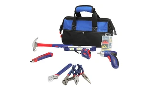 Hot Selling 125-Piece Household DIY Multi-Functional Hardware Tool Set 1-Year Warranty with Cross-Border Tool Bag Kit
