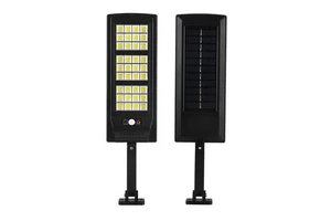 High Power Outdoor COB 144/180 LED All-in-One Integrated Solar Lamp with IP65 Waterproof 3 Light Modes & Motion Sensor for Road