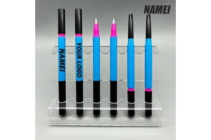 New Design 12 Regular Colors Special Design Factory Wholesale Custom Packaging Eyeliner Pen Packing Tube