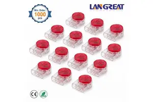 3-Port UR2 Connector Waterproof Gel-Filled Wire Splice IDC Joint For Telecommunication Cable