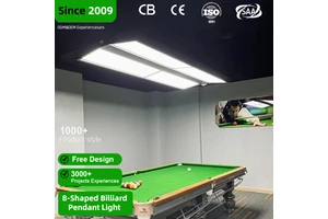 Dengbei Wang Professional Linear Light Office Mall Led Linear Lighting Aluminum for Billiard Hanging Lamp Table Club