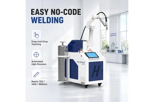 Automatic HUAXIA Robot Arm Welding Machine MIG Mode 350A/500A Gearbox Construction Steel Motor Engine Manufacturing Repair