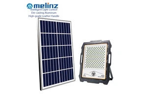 MELINZ 100W 200W 300W 400W 600W Solar Motion Lights Outdoor Waterproof LED Solar Flood Light