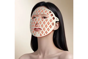 Professional Led Face Mask Infrared Face Mask Silicone Led Mask With 7 Light Modes 264 LEDs 3D Contour Water Resistant