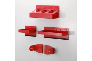 Magnetic Toolbox Tray Organizer Set Heavy Duty Metal Magnetic Tool Holder for Garage Workshop Tool Cart Storage GAPGAR017