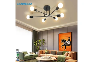 Modern Adjustable Home Decorative for Living Room Indoor Design Fixture Chandelier Led /Lamps Chandeliers/Ring Chandelier
