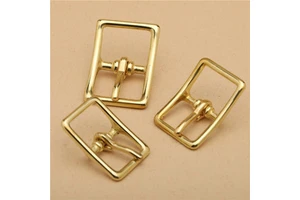 Factory Hot Sale Belt Buckles Hardwar Brass Roller Pin Buckle for Belts Pin Buckle