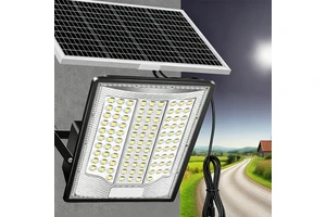 Solar Powered Flood Light Ip67 Waterproof Use for Road Garden&street Abs Solar Flood Light Projecteur Solaire