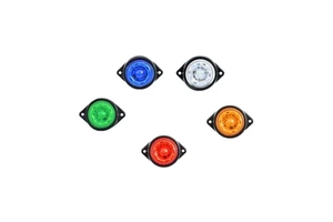 Cross-Border Supply 12LED Small Side Light Waterproof LED Car Contour Light for Truck and Trailer Bright Driving Lights