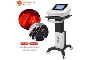 Red Light 5D Laser Lipo Pad Non Invasive Infrared Body Slimming Therapy Led Contour Light Lipolaser Liposuction Machine