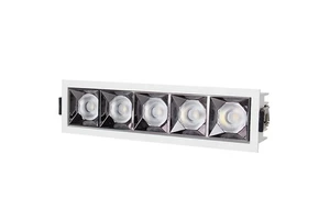 ERDU Narrow Beam Angle COB Spotlight Ceiling Led Grille Light Recessed Led High Power Lamp Recessed Downlight
