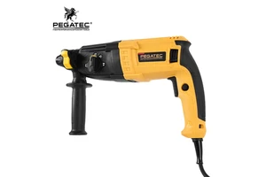 PEGATEC Portable Electric Power Tool Hand Hammer Drill Machine With Battery For On-the-Go Use