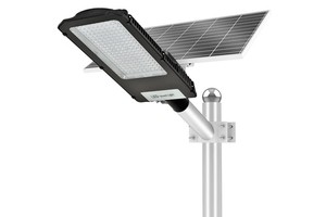 Aluminum Solar Street Light With Remote Control Outdoor IP65 Waterproof 50W 100W 150W 200W Solar Street Light