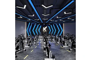 Customized V Shaped Arrow Light for Office Lighting Led for Gym Internet Cafe Shopping Mall Corridor and Hallway Chandeliers