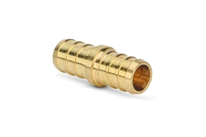 Original Factory F1807 Brass Reducing Coupling 1/2 Inch Polished Plumbing Fitting