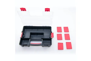 Portable Plastic Hardware Tool Box With PP Material
