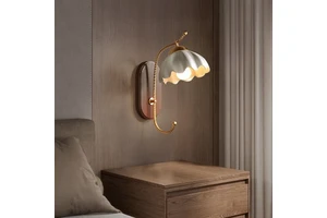 Wholesale Interior Decoration Wall Lamp Designer New Creative Bedroom Bedside Lamp French Retro Personalized LED Light
