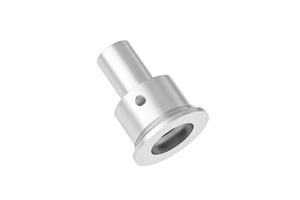 Anodized Aluminum CNC Turning Part Outdoor LED Lamp Connector Lighting Hardware Accessory