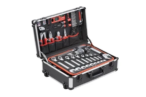 Hand Tool Kit Custom Logo 156PCS Professional Hand Tools Metal Case Tool Kit