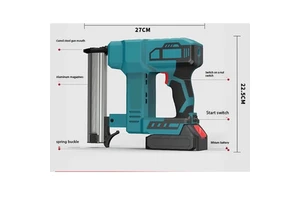 3 1 Cordless Electric DIY Industrial Woodworking Fastening Tool F30/425K/422J Lithium Battery Staple Nail Gun Wood Fast Easy Use