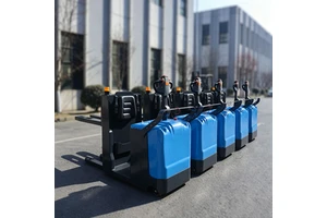 High Efficiency Electric Order Picker with Electromagnetic Braking and Automatic Deceleration for Narrow Aisle Picking