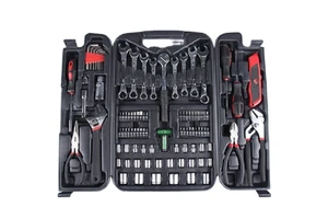 95pcs 440*290*340mm Household Tool Sets Black Plastic Tool Kit Portable Tool case