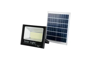 25w 40w 60w 100w 200w Solar Power Outdoor Lamp Ip67 Waterproof Led Spotlights with Solar Panel/Solar Flood Light Outdoor