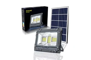 Omsen 800W Aluminum Solar High Power Rechargeable Solar Floodlight Street Light Led Lamp Wall Mounted High Mast