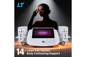 Non-Invasive Commercial Use Desktop Plastic Body Shaping System with 635nm LED for Breast Enlargement and Skin Rejuvenation
