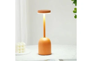 LED Table Light Living Room Bedroom Bedside Desktop Decoration Desk Lamp Rechargeable Tri-color Dimming Wine Cup Table Lamps