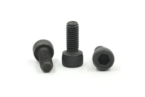 Alloy Steel Knurled Head Thumb Screw T Track Sliding Positioning Industrial Fastener Black Oxide Finish Thumb Screws