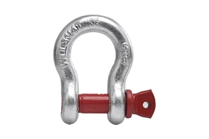 G-209 US Type Shackle Heavy Duty Galvanized Forged Steel Lifting Bow Screw Pin Anchor Shackle