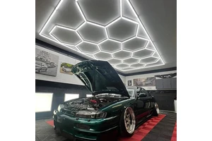 Trustworthy Factory Direct Supply LED Hexagonal Hexagon Lamp LED White Lamp LED Garage Light