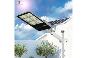 Solar Projector 360W-C Outdoor Garden Waterproof Lighting Aluminum White Light Solar LED Street Light