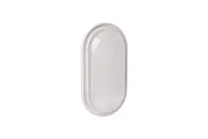 Home Bathroom LED Lighting Fixture Plastic Moisture Insect Proof Lamp Oval High Bright Waterproof Three Proof Light Decoration