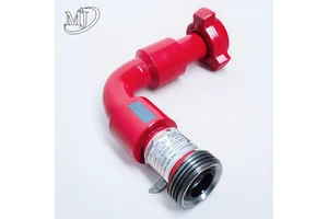 Forged Threaded Welded Rotary Joint 60 Long Radius Movable Elbow Oil Components Quick Connection Head Pipe Fittings