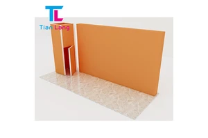 TianLang Halloween Trade Show Advertising Light Box Sign Led Tension Fabric Backdrop Display for Exhibition Booth