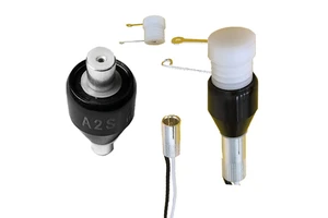 M205 Rotary Electrical Connectors 2 Wires Mercury Slip Ring A2S High Reliability Signal Transmission for Dyeing Machine