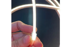 CCT 2700-6500K Color Adjustable 5m Roll 4mm Width 4x8mm 10w/m DC24V Cuttable Pure Silicone Neon Led Linear Light