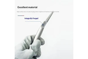 Curved Flat Chisel 14mm Shank 250mm Length Model 112250 Made Ningbo Zhejiang Customizable Electric Hammer Pick for Drilling