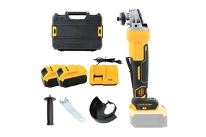 The Push-type Lithium-ion Cordless Charging Angle Grinder Is Utilized for Cutting, Grinding, and Polishing Applications.