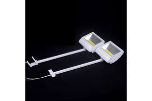 70W LED Exhibition Spotlight Background Wall Floodlight Long Arm Clamp Type Exhibition Lamp Light