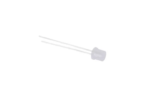 Customizable 3mm Flat Top Blue LED Lamp Led Dimmable 120 Degree Viewing Angle Tailored Length