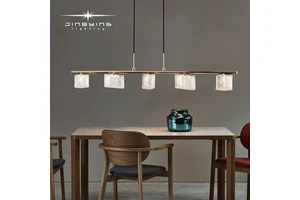 Restaurant and Living Room Decorative Pendant Lights - High-end Acrylic Material, Suitable for Villas, Restaurants, and Hotels