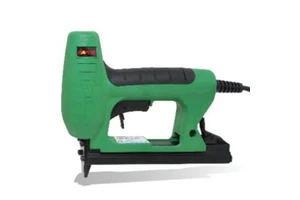 APLUS Professional Grade Electric Staple Gun E1216J 16mm 12.8mm Air Stapler CE Certified 220V/120V Compatible for Upholstery