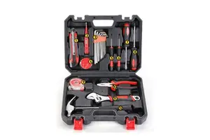 20 Tool Set Home Repair Tool Kit,General Purpose Tool Set,Hand Tool Kit for Home Auto Repair With Tool Box Storage Case