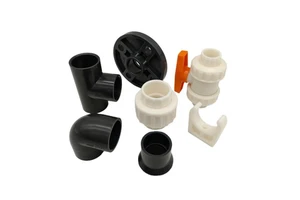 ABS Pipe Fittings Plastic Elbow,Tee,Cross,Coupling,Union,Reducer,Bushing,Adapter,Flange Pipe Connectors Tube Fittings