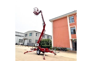 Cherry Picker 18m 20m 22m Electric Diesel Battery Power Truck-mounted Lifting Equipment Towable Boom Lift With CE